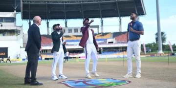 ওয়েস্ট ইন্ডিজের বিপক্ষে টস জিতে ফিল্ডিংয়ে বাংলাদেশ